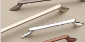 White Metal Door Handle