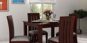 Stylish Wooden Dining Table Set