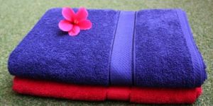 Pack of 2 Multicolor Cotton Bath Towels