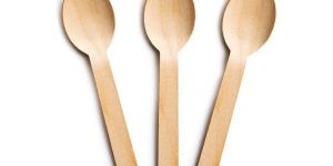 140mm Wooden Disposable Spoons