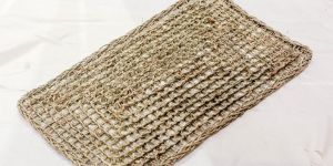 Sabai Grass Hand Woven Natural Rectangle Door Mat