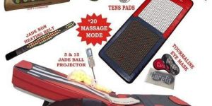 CAREFIT Full Body Jade Stone Massager 7000 Gold Bed