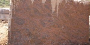 Red Granite Block