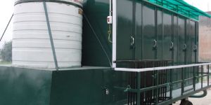 Mobile Bio Toilet Van with Solar System