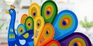 Decoration Paper Peacock