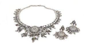 German Silver Jewelry Set