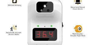 Wall Mount Automatic Digital Infrared Thermometer