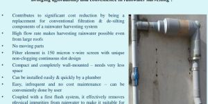 PRECIPURE V-WIRE SCREEN RAINWATER FILTERS