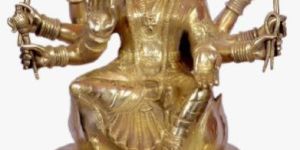 Brass Statue of Goddess Barah