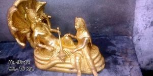 Brass Vishnu Statue