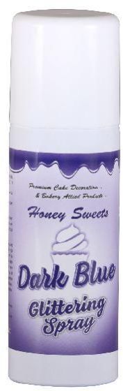 Dark Blue Glittering Spray