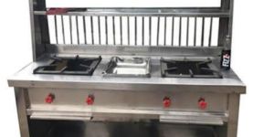 2 Burner Stove Cooking Range Counter