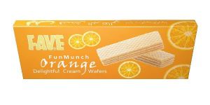 75 Gm Fun Munch Orange Cream Wafers