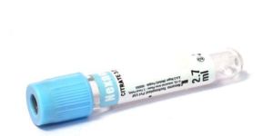 VAC. BLOOD COLLECTION TUBE SODIUM CITRATE 3.2% 2.7ML (13X75MM)