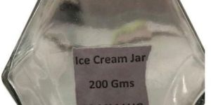 Ice Cream Glass Jar