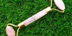 Rose Quartz Face Massager Roller