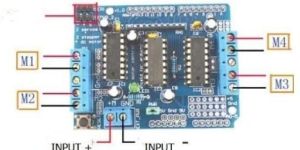 0826U40KLRA Q L293D Motor Driver/Stepper/Servo Shield for Arduino