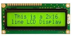 LCD 16x2 Alphanumeric Display (JHD162A) for 8051, AVR, Arduino, PIC, ARM All (Yellow)