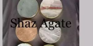 Agate Coaster Slice