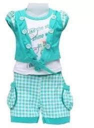 Girls Top & Shorts Set
