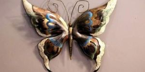 Iron Butterfly Wall Hanging
