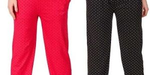 Womens Printed Cotton Lower