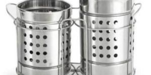 Stainless Steel Cutlery Holder