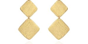 Metallic Brass Earrings (ABM-ET-4)