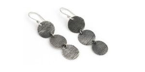 Metallic Silver Earrings (ASM-ET-18)