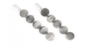 Metallic Silver Earrings (ASM-ET-34)