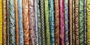 Printed Silk Fabric