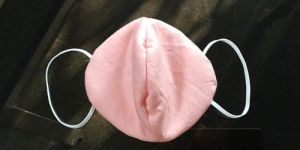 Pink Cotton Face Mask