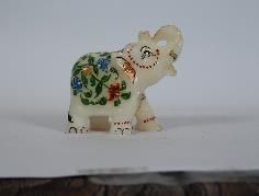 Marble Elephant Statue