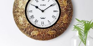 Brass Wall Clock