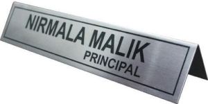 Steel Name Plate