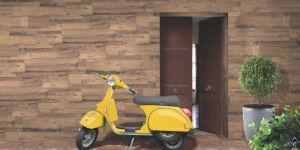 Teak Brown Wooden Planks