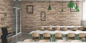 Teak Rust Wooden Planks