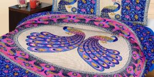 Sanganeri Printed Bedsheet