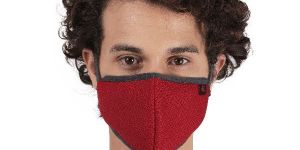 MOBIUS M7 Pro Reusable Mask Red-Small