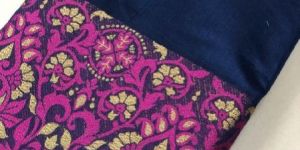 Women's Heavy Cotton Silk Woven Saree With Blouse Peice