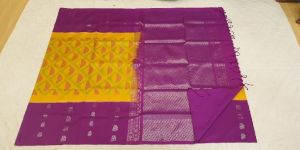 Pochamapally Ikkat Soft Silks Saree
