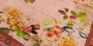 Monga Silk Pure Digital Print Dupatta