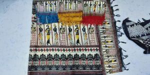 Silk Kalamkari Printed Dupatta