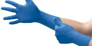 Blue Latex Gloves