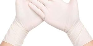 WHITE NITRILE GLOVES