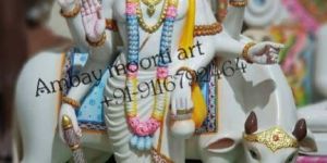 Marble Dattatreya Statue