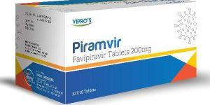 Vipro's Favipiravir 200mg Tablets