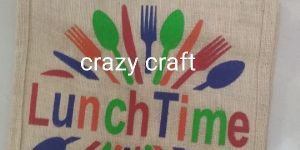 Jute Shopping Bag Decoration