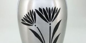 ALUMINIUM CREMATION URN