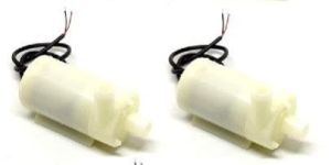 5pcs 3V - 12V Submersible & Non-Submersible Water DC Pump Horizontal Micro 100 Litre/hr Flow Rate Fo